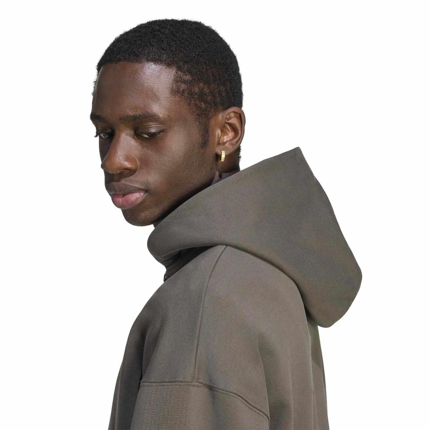 adidas】 アディダス M PREMIUM ESS CROPPED FULLZIP スウェット