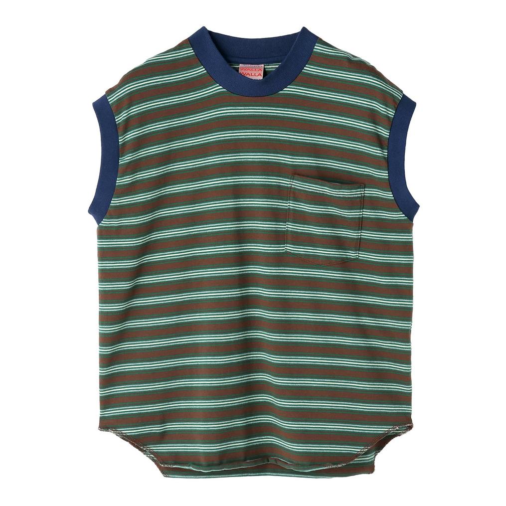  WALLA WALLA SPORT WALLA WALLA SPORT Stripe Sleeveless Top画像1