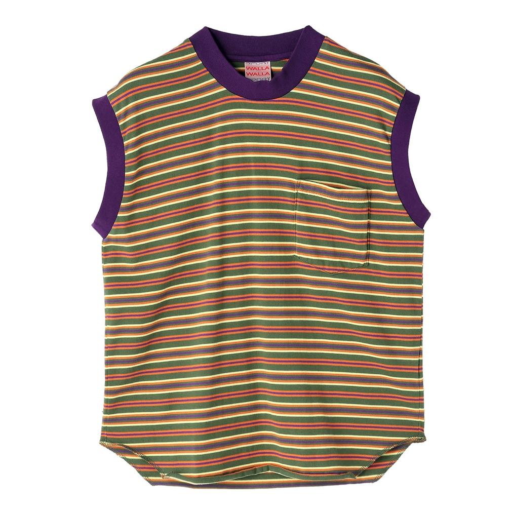  WALLA WALLA SPORT WALLA WALLA SPORT Stripe Sleeveless Top画像1