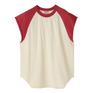  WALLA WALLA SPORT WALLA WALLA SPORT French Sleeve Baseball Top画像1