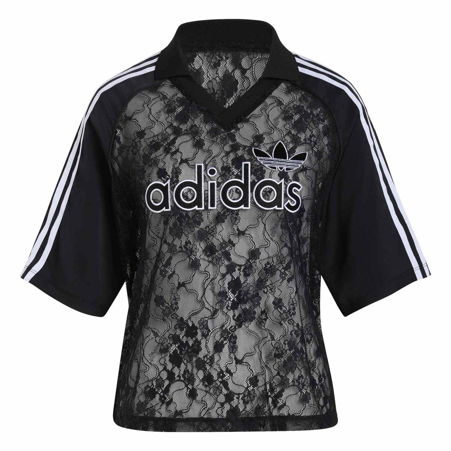 アディダス  アディダスオリジナルス レースジャージ Tシャツ レディース 【adidas】 アディダス W LACE SS JERSEY ショートスリーブ