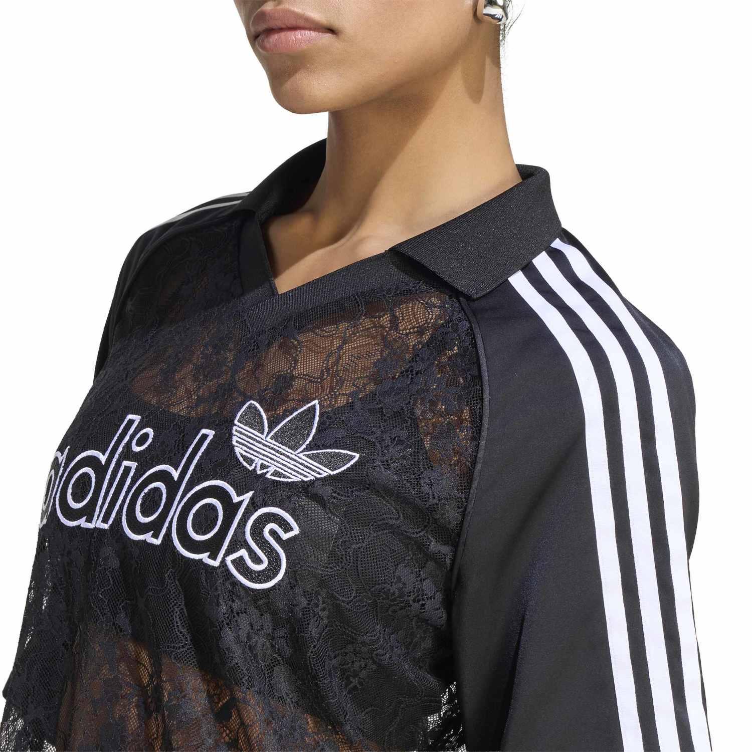 レディース 【adidas】 アディダス W LACE SS JERSEY ショートスリーブ