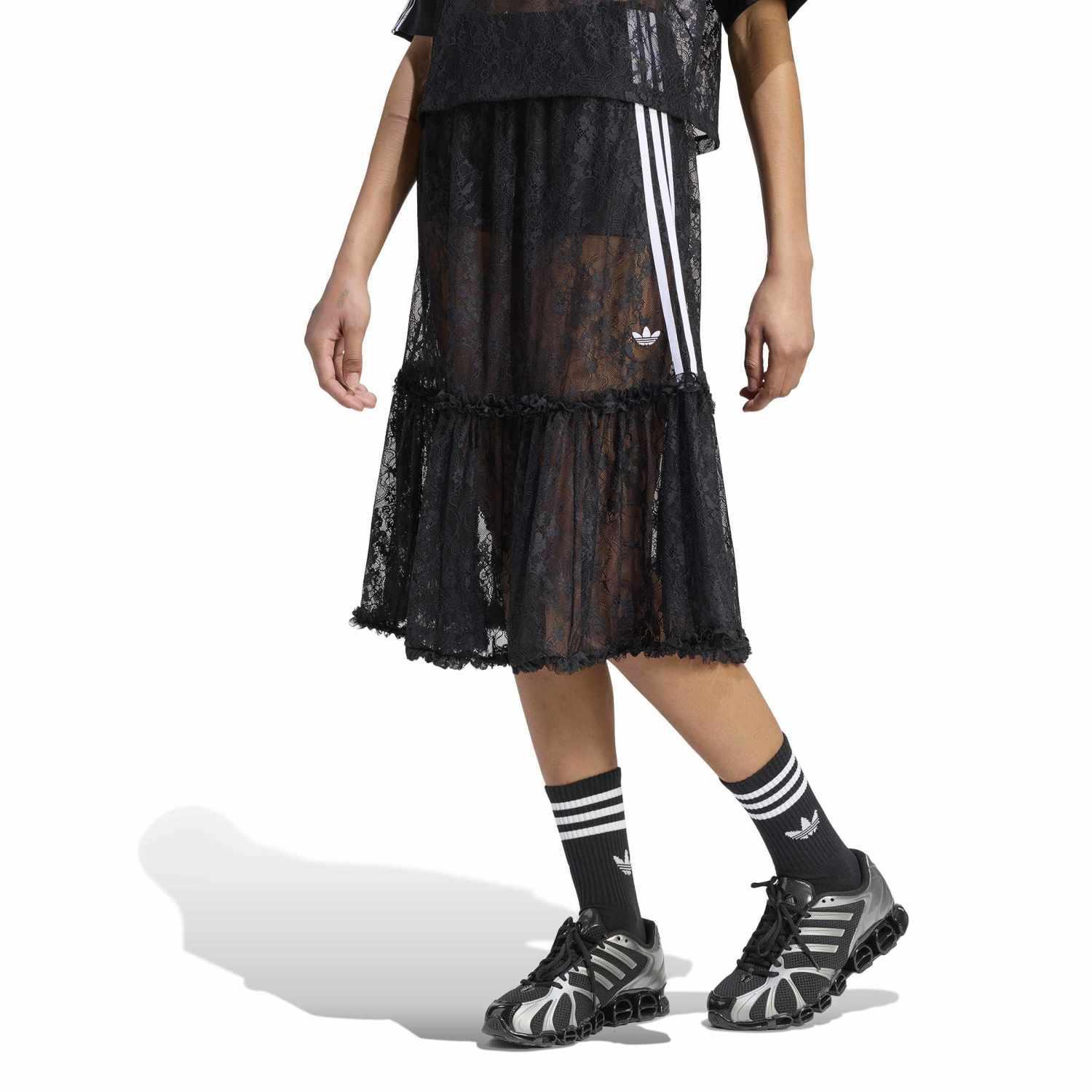  アディダス チャイニーズ スカート　XS レディース 【adidas】 アディダス W LACE SKIRT スカート KZ4765 ABC