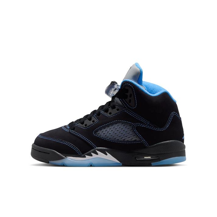 JORDAN BRAND �W���[�_�� 5 ���g�� GS 008BLACK/UNVBL