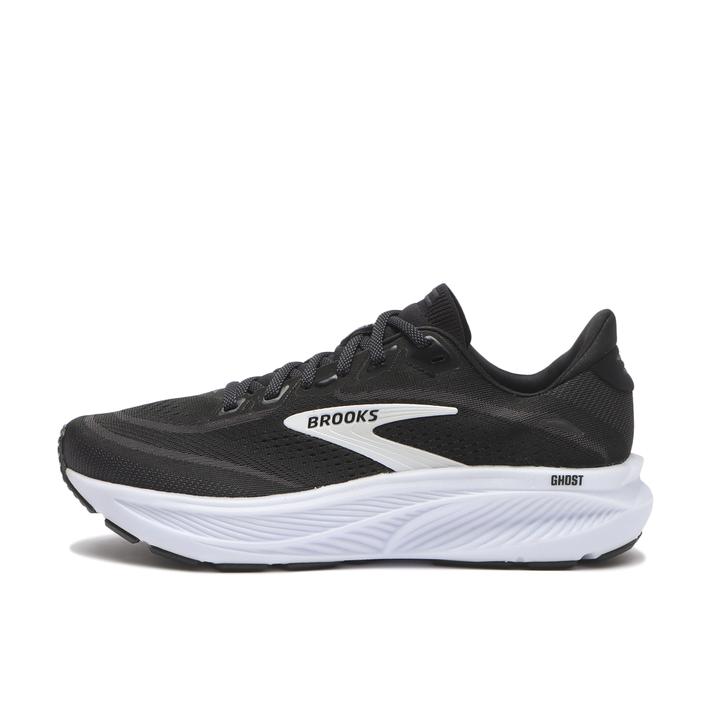 BROOKS W GHOST18 BLK/W