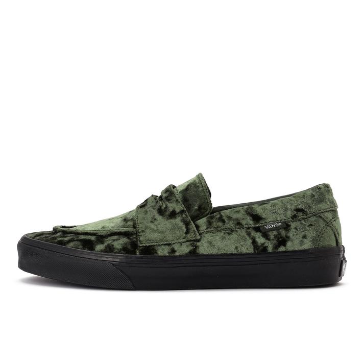 VANS �X�P�[�g ���[�t�@�[ VELVET OIL GRN