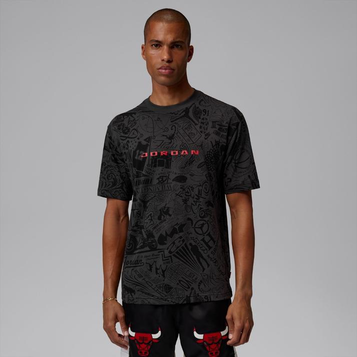 JORDAN BRAND �V���[�g�X���[�u 010BLACK/UNVRED