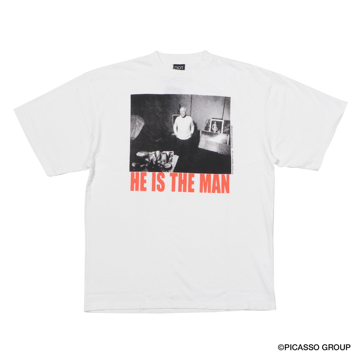  NOT OEM HE IS THE MAN TEE画像1