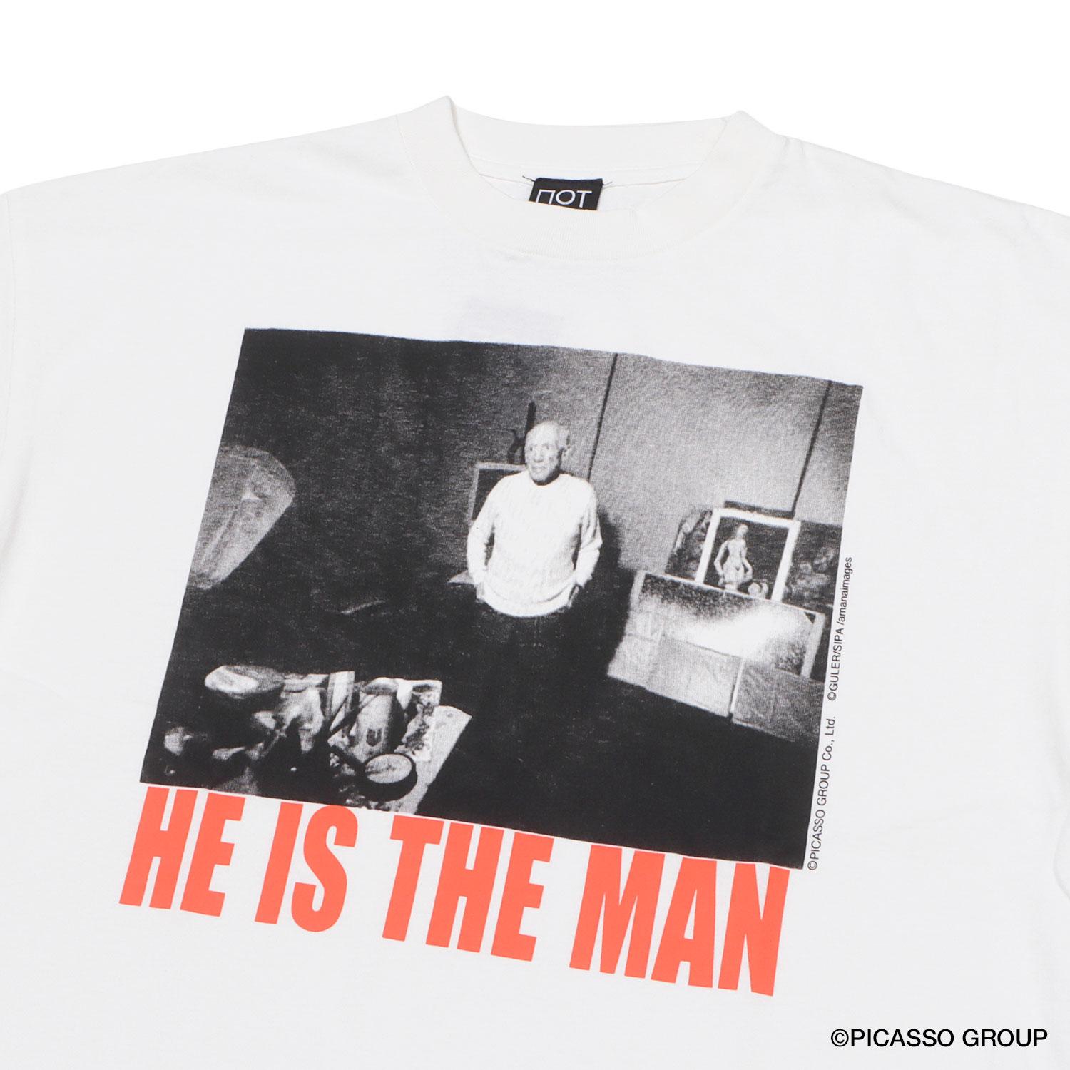  NOT OEM HE IS THE MAN TEE画像2