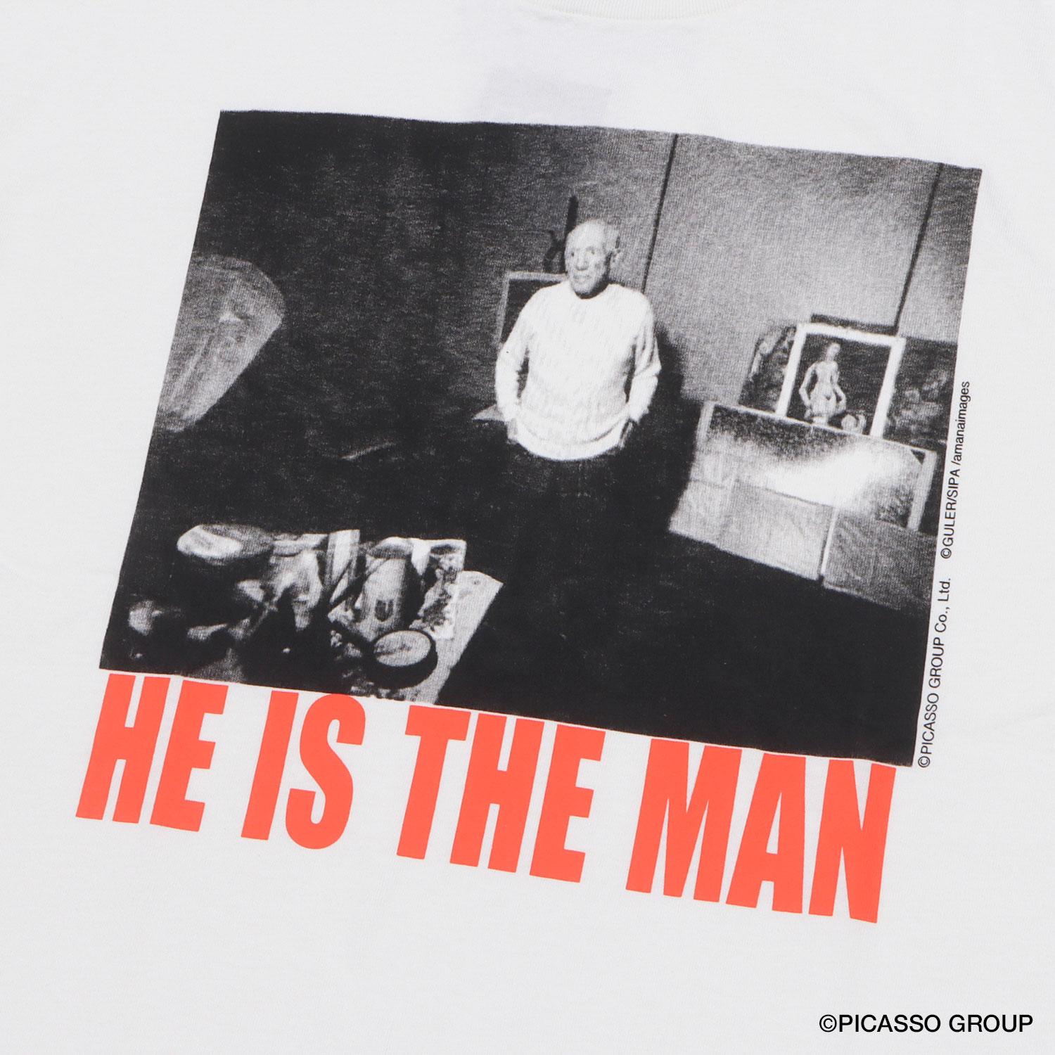  NOT OEM HE IS THE MAN TEE画像4