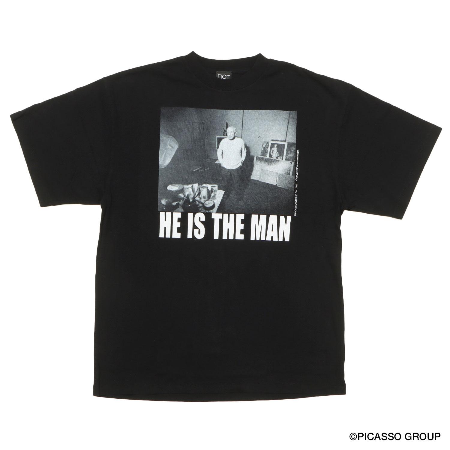  NOT OEM HE IS THE MAN TEE画像1