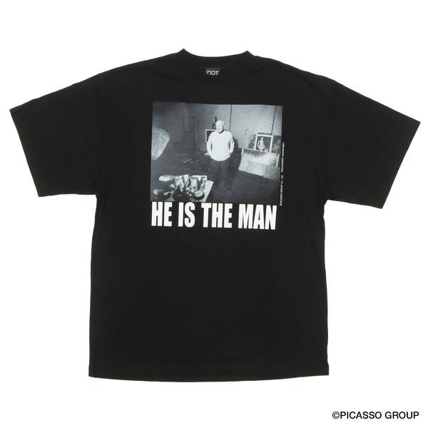 NOT OEM ヒー・イズ・ザ・マン Tシャツ ブラック M