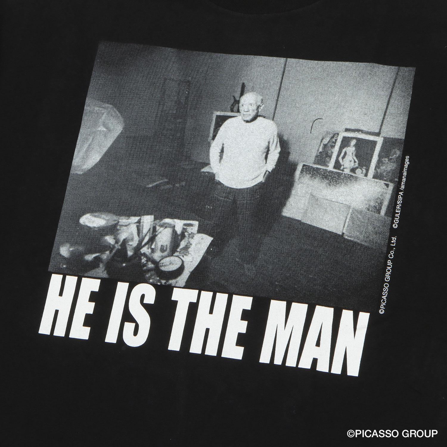  NOT OEM HE IS THE MAN TEE画像4