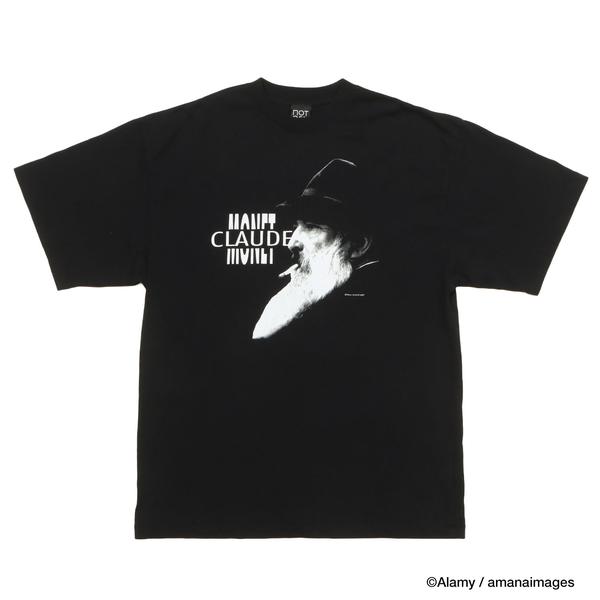 NOT OEM モネ フォト3 Tシャツ ブラック M