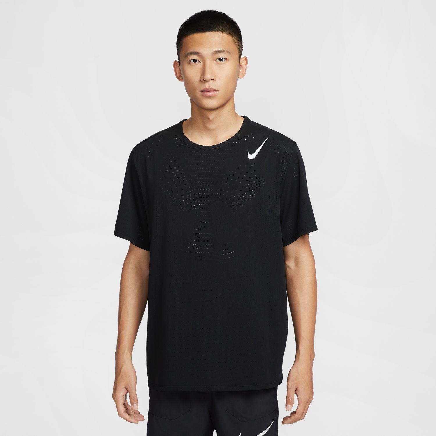 Nike M DFAdv Aeroswift SS Top HJ3378 010 Black/Summit White — photo 1 of 6