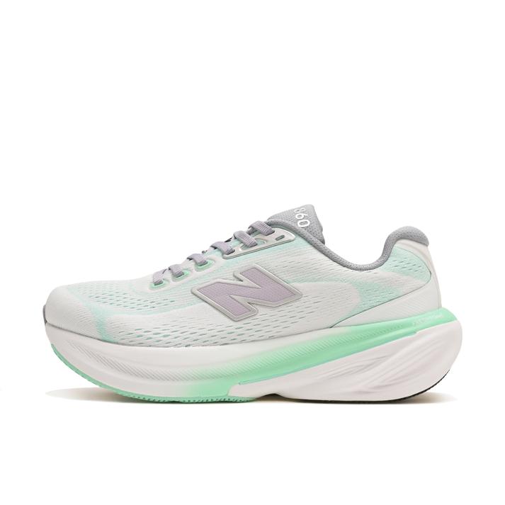 New Balance W860 WHITE/GRN(6M1)