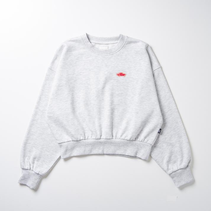 VANS �X�E�F�b�g�N���[ TOP GRAY