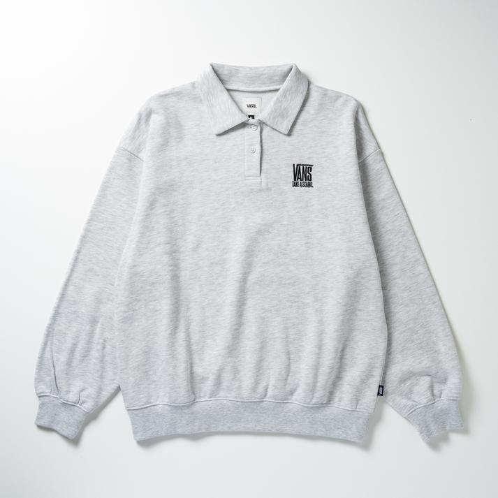 VANS �X�E�F�b�g�N���[ TOP GRAY