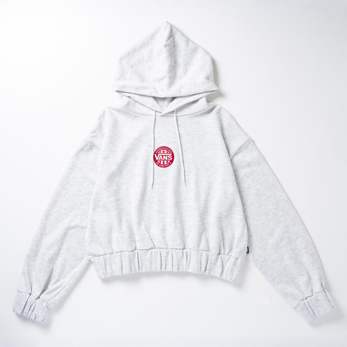 VANS �X�E�F�b�g�v���I�[�o�[ TOP GRAY