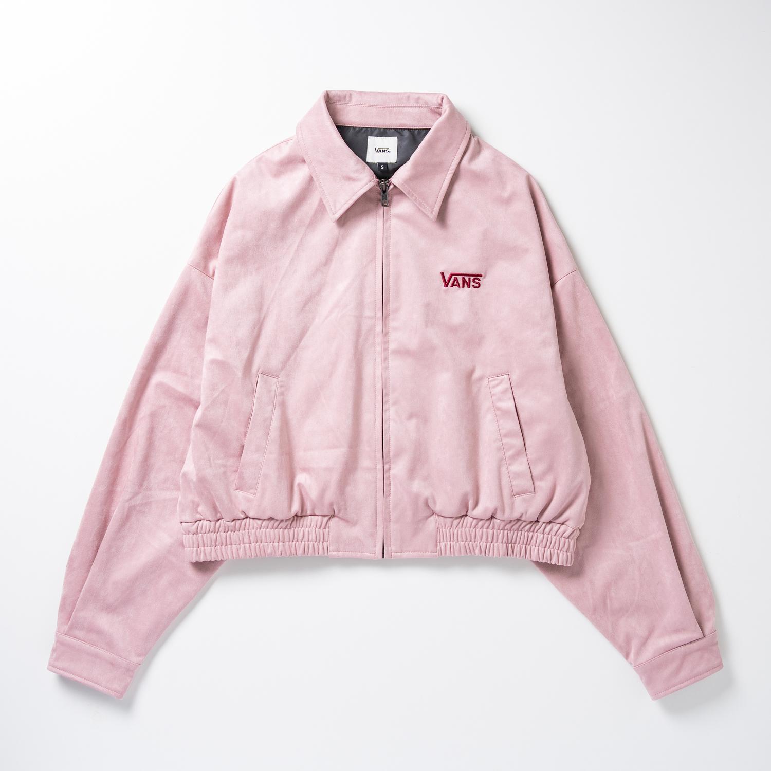 VANS】 ヴァンズ W EMBROIDERY ZIP BLOUSON アウター 126K3090701 ABC