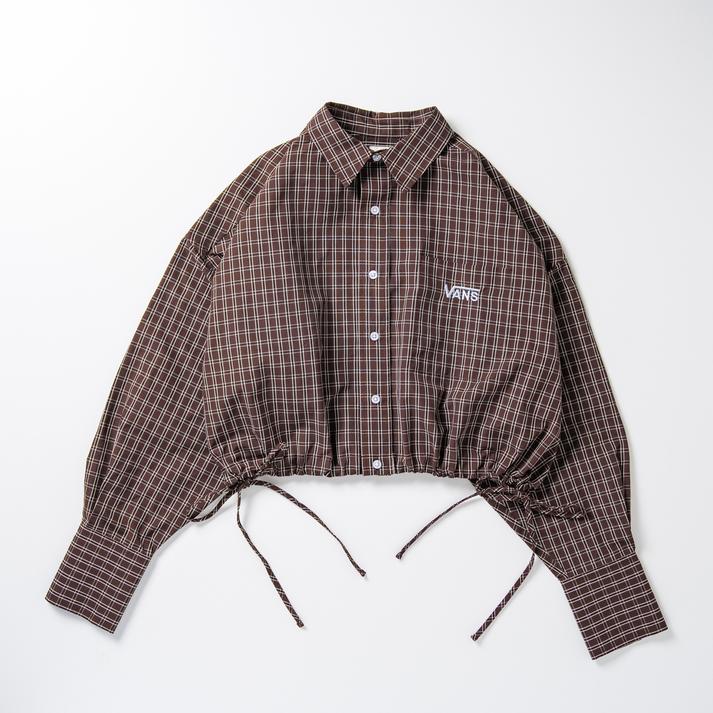 VANS �����O�X���[�u BROWN