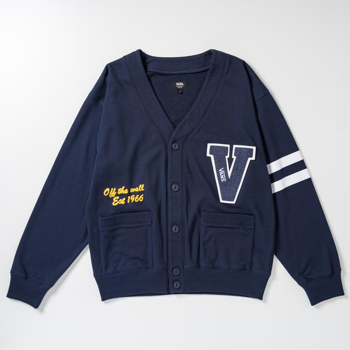 VANS �X�E�F�b�g�N���[ NAVY