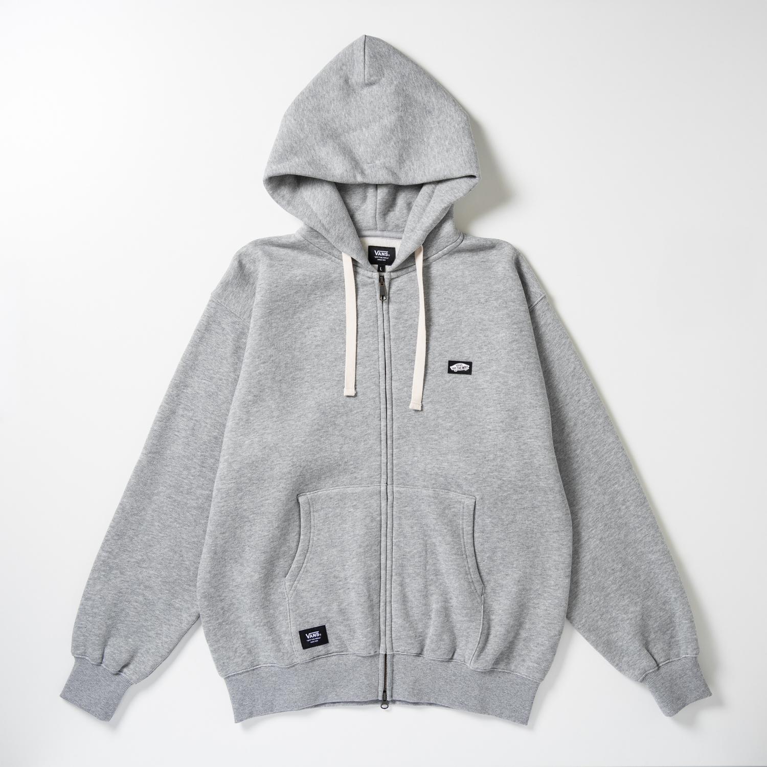 VANS】 ヴァンズ U Full Zip Hooded Parka スウェットジップフーディ