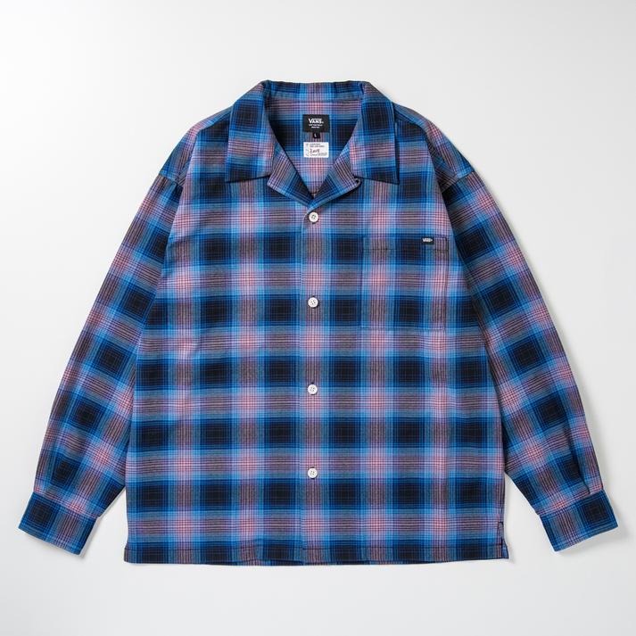 VANS �����O�X���[�u NAVY