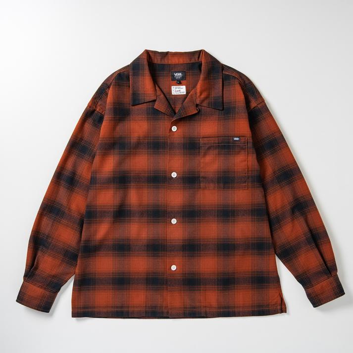 VANS �����O�X���[�u BROWN