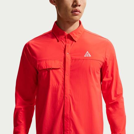 NIKE ACG エアイーズ L/S ボタンアップトレイルラントップス