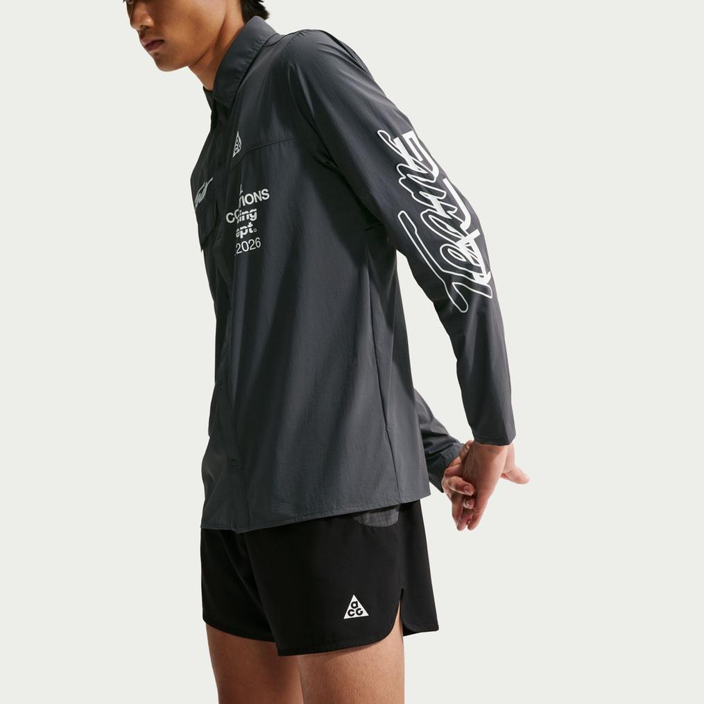  NIKE NIKE ACG Aireez UV Cut Button Up L/S Graphic Top画像4