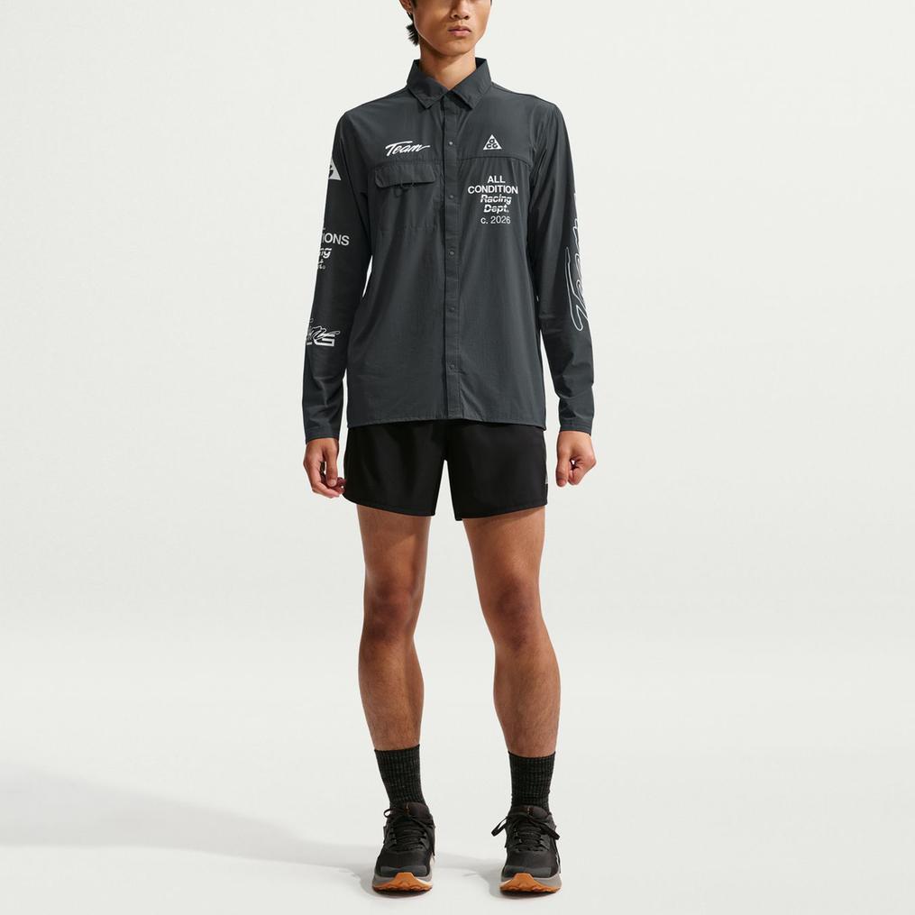  NIKE NIKE ACG Aireez UV Cut Button Up L/S Graphic Top画像5
