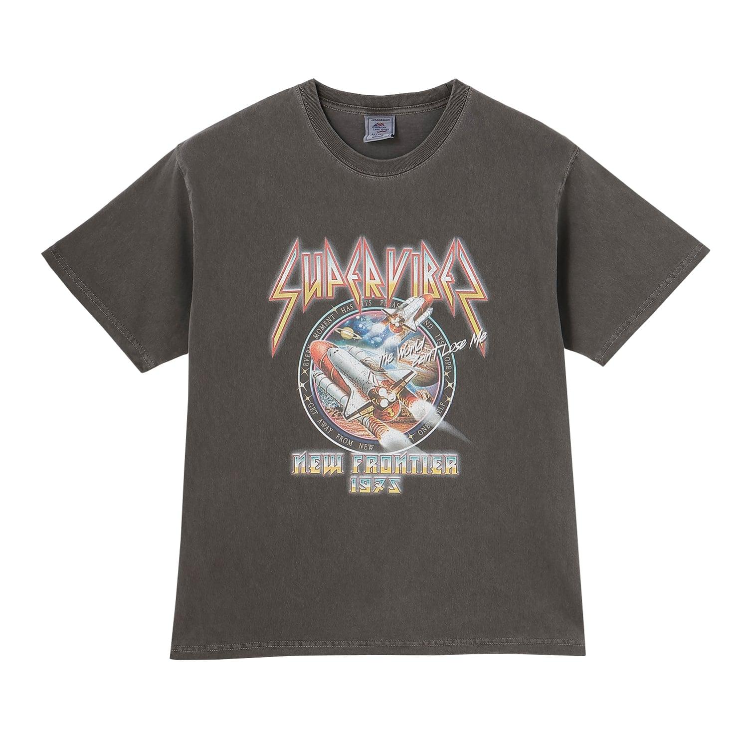 JEMORGAN JE MORGAN Black Pigment S/S Tee OSHMAN'S SMU｜OSHMAN'S