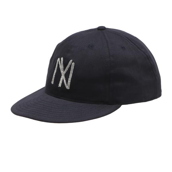 COOPERSTOWN BRUSHED BULL DENIMTWILL CAP ブルー F