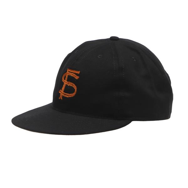 COOPERSTOWN ブラッシュド ブル デニム ツイルキャップ ブラック F