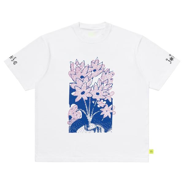 loosejoints エド・デイヴィス ウィンターサン S/S T ホワイト L
