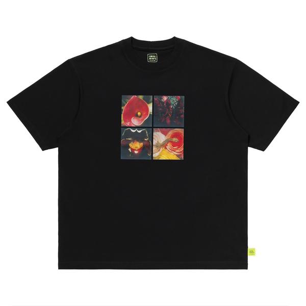 loosejoints 荒木経惟 x 野村佐紀子 テンダー フラワーズ S/S T ブラック L