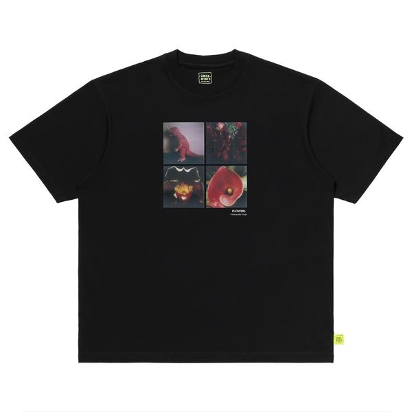 loosejoints 荒木経惟 フラワーズ S/S T ブラック L