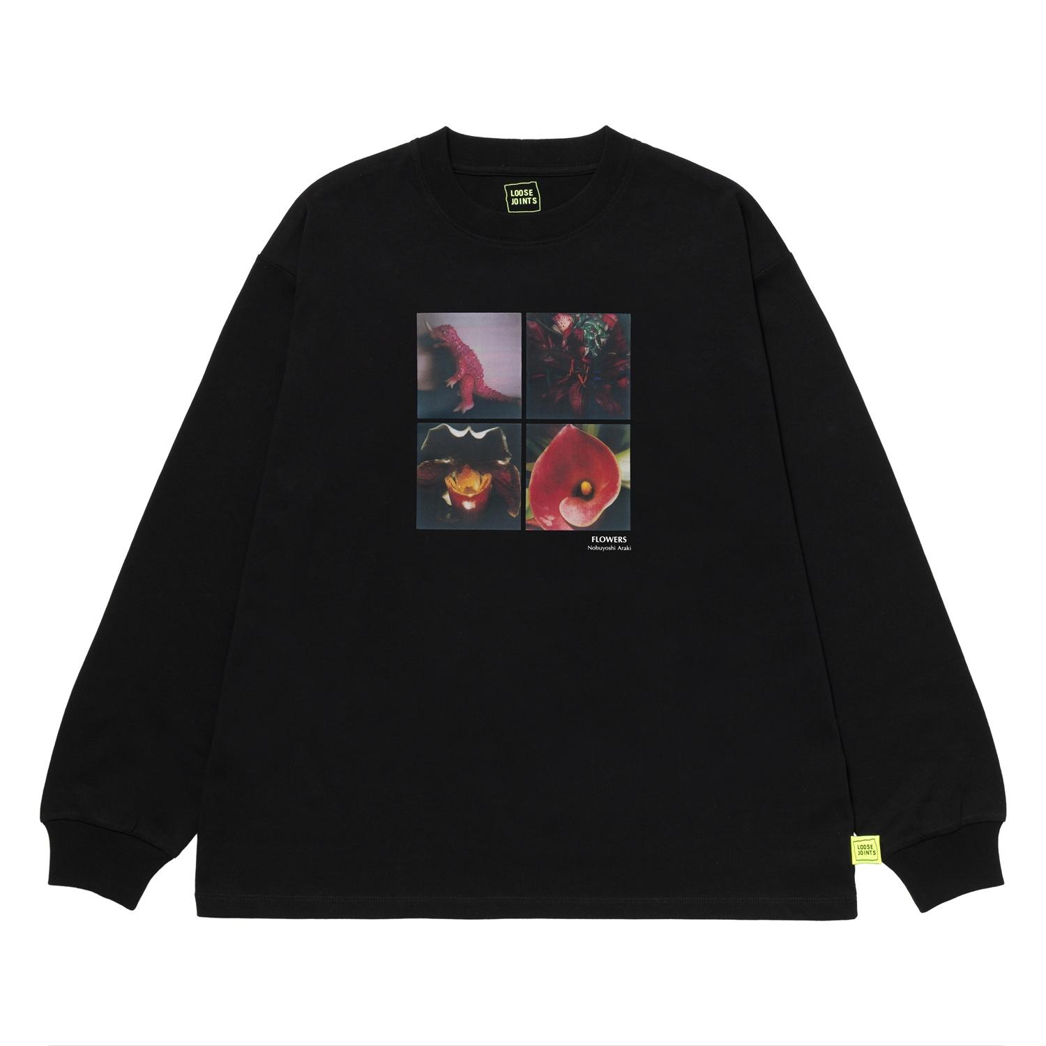  loosejoints NOBUYOSHI ARAKI x SAKIKO NOMURA TENDER FLOWERS L/S T画像1