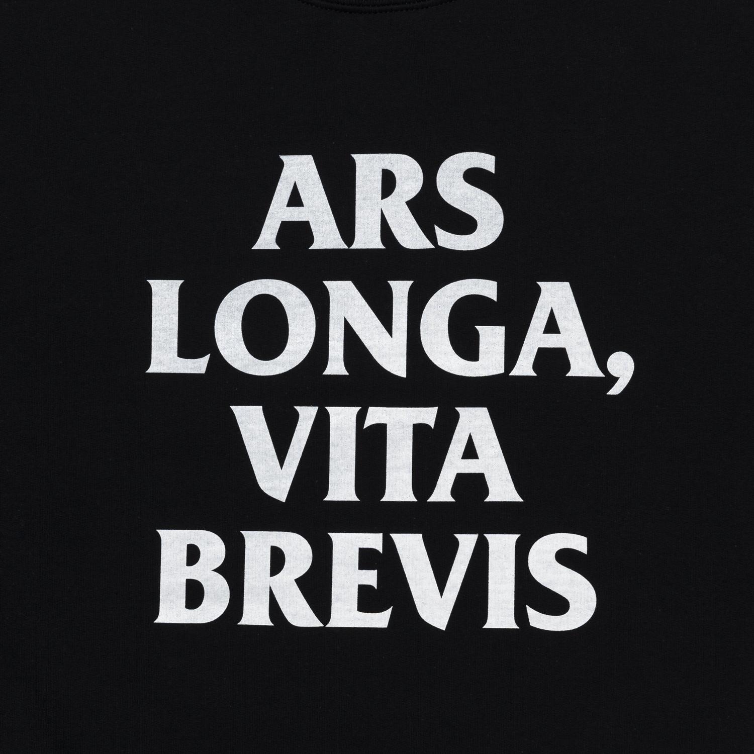  loosejoints KOSUKE SHONO ARS LONGA VITA BREVIS CREWNECK画像2