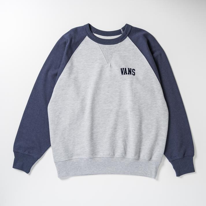 VANS �X�E�F�b�g�N���[ NAVY