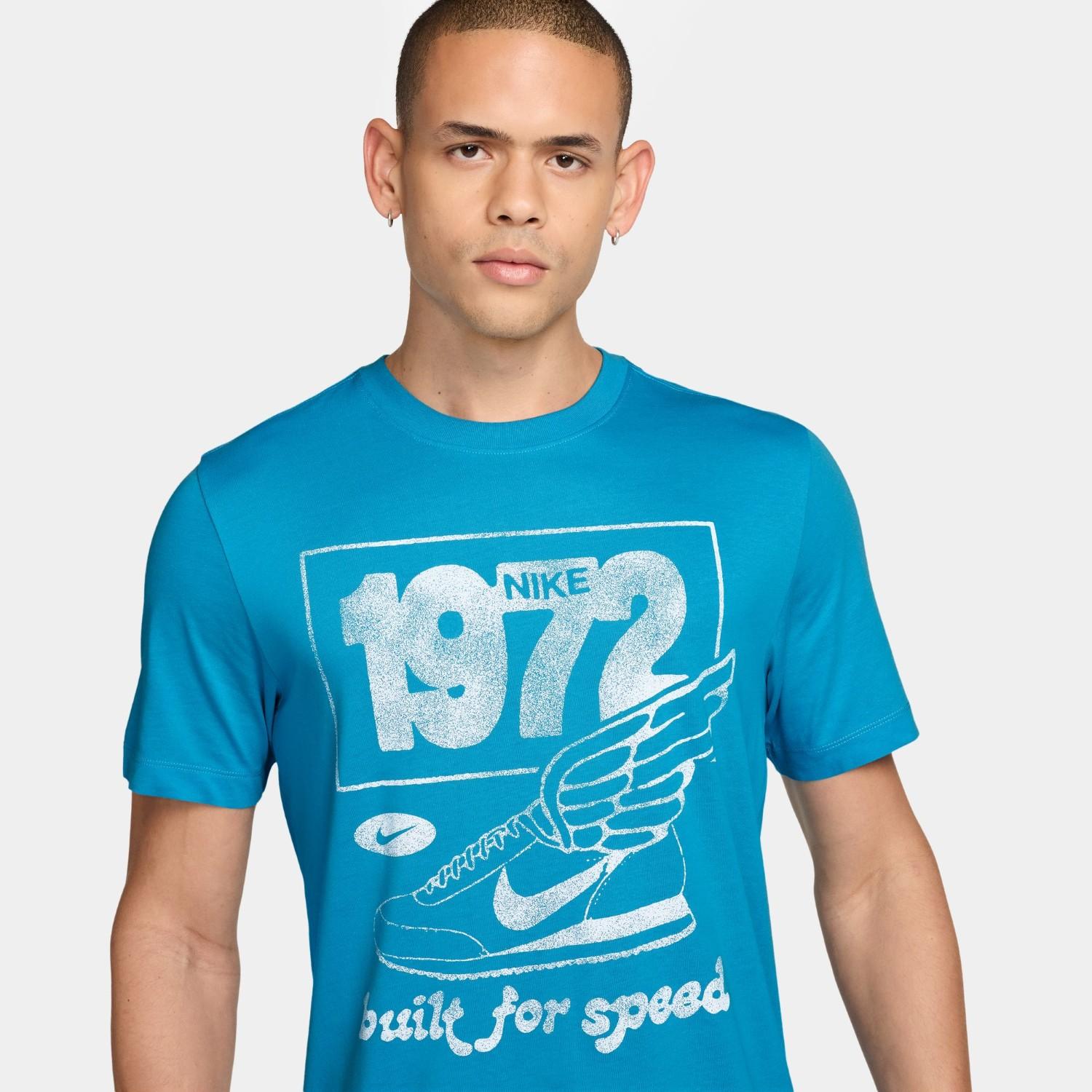 Nike M DF TEE STD RUN DNA IM5318 418LTCRBL/WHITE — photo 1 of 3