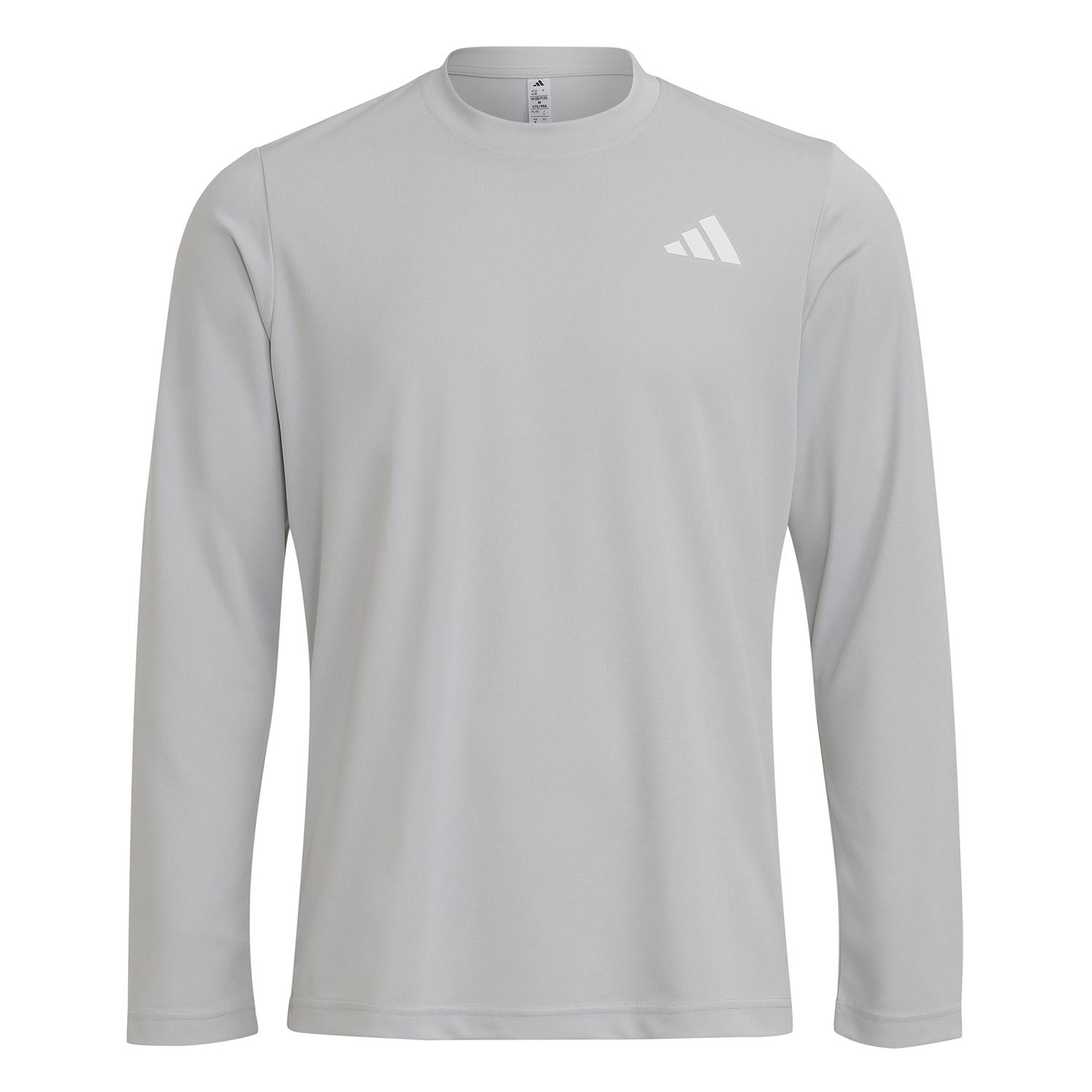 �yadidas�z �A�f�B�_�X U ���J�o���E�F�A LS�g�b�v�X �����O�X���[�u KM4361 ABC-MART���� *LGHSOLIDGREY