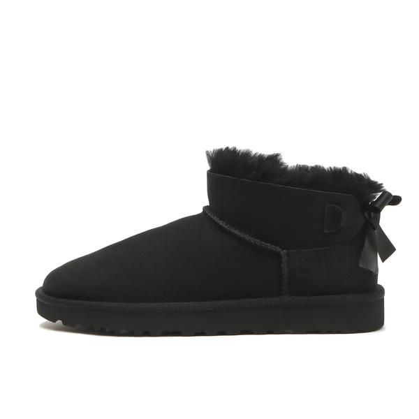 UGG ウィメンズ ウルトラ ミニ ベイリー ボウ ブラック 22cm