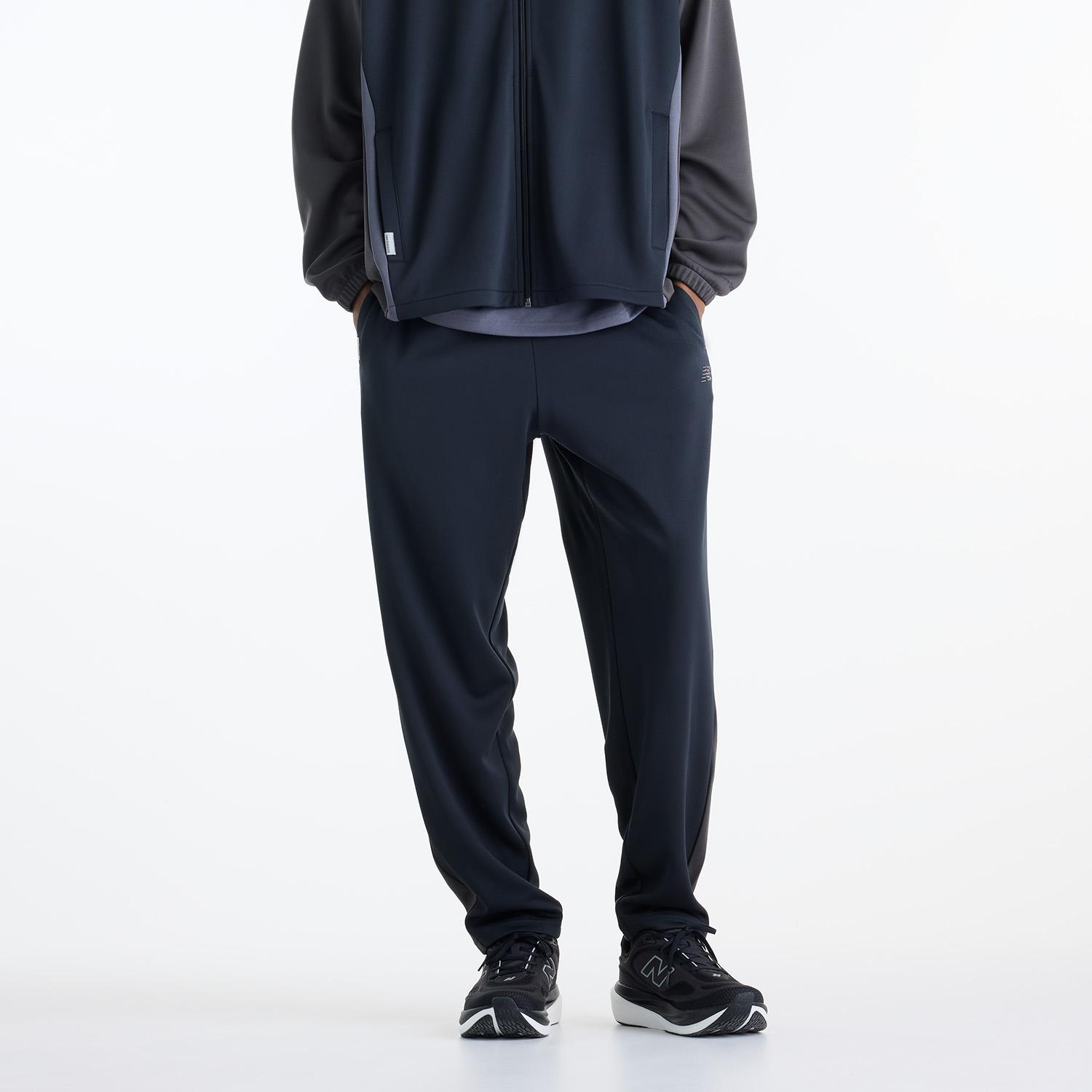 New Balance】 ニューバランス M ニットトラックパンツ(テーパード