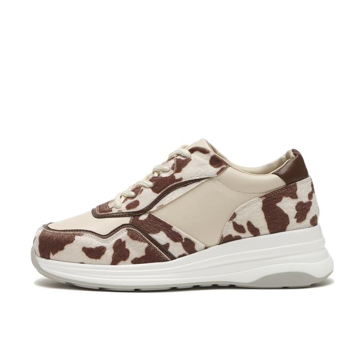 ���f�B�[�X �yJOLI ENCORE(FR)�z �W�����[�E�A���R�[��  PLATFORM BICOLOR SNEAKERS 5.5 �v���b�g�t�H�[���o�C�J���[�X�j�[�J�[5.5 JE-47 COW 22.5cm