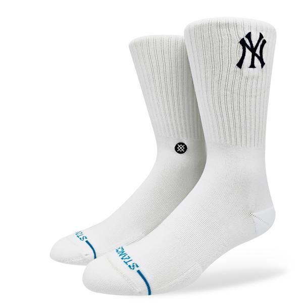 STANCE SOCKS ニューヨーク・ヤンキース クレスト ホワイト L