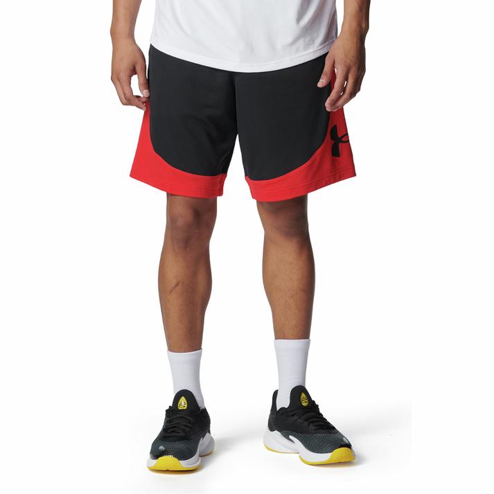 UNDER ARMOUR �E�F�A �V���[�g�p���c 002BLK/RED