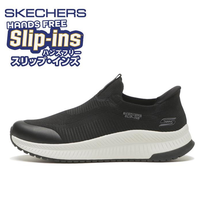 SKECHERS �{�u�X_�X�N���b�h4_�V���O���X�e�b�v BLK