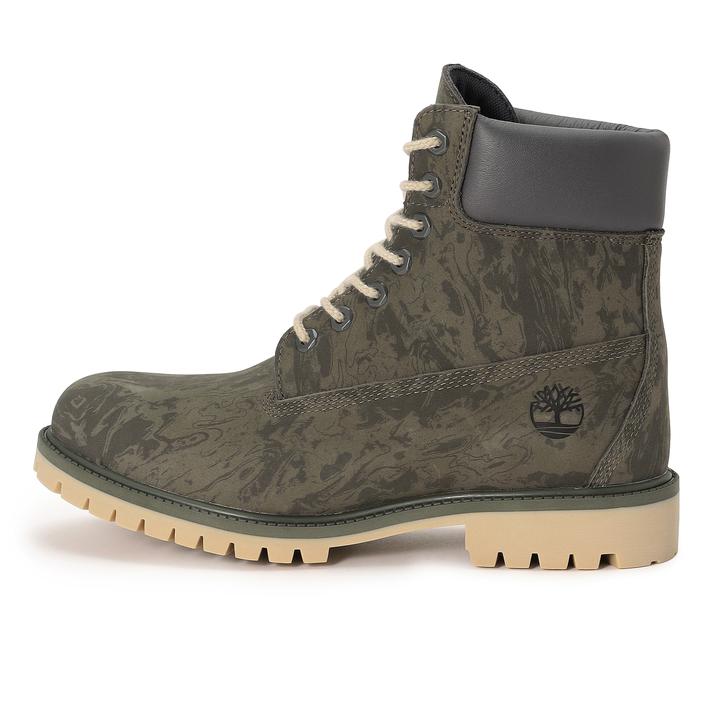 Timberland 6�C���` �v���~�A�� �u�[�c DK GRN NBK CAMO